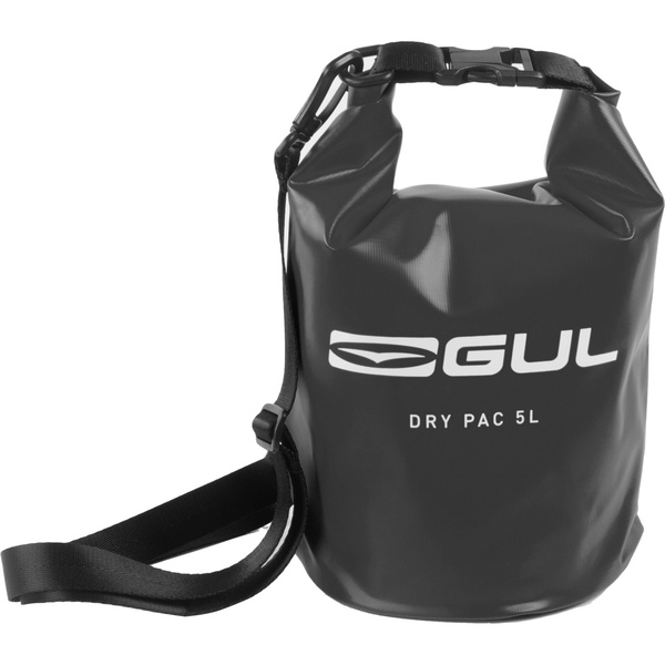 2025 GUL Evorobe Hooded Changing Robe & Gul 5L Heavy Duty Dry Bag Bundle AC0128NAV1 - Black / Red